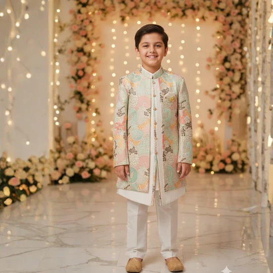 Boys sherwani wedding wear
